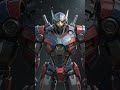USA 🇺🇸 flag transforms into a Cyber Mech! 🤯 #shorts #flagtomech