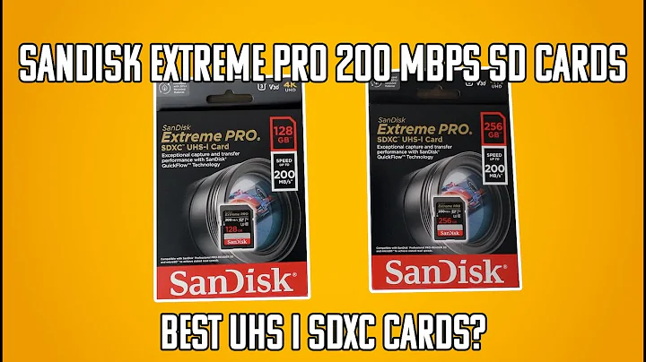 256 GB and 128 GB San Disk Extreme Pro 200MBPS SDXC UHS I SD Cards Unboxing, Speedtest, and Review