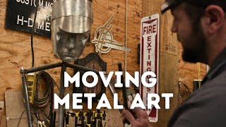 Welding Kinetic Sculptures  How Ivan Iler makes art move