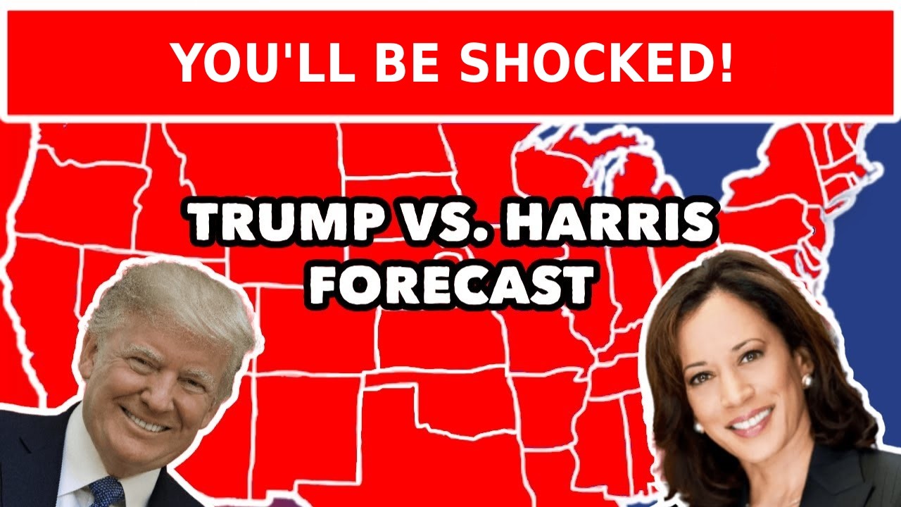 Прогноз на повторные выборы Трамп против Харрис в 2028 году
