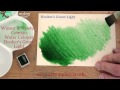 Winsor &amp; Newton Cotman paint Hooker&#39;s Green Light 314