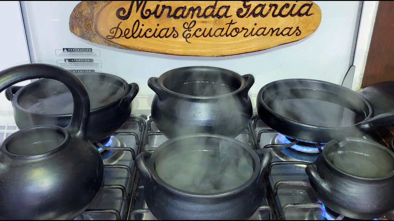 ‼️CÓMO CURAR OLLAS DE BARRO‼️ DE LA MEJOR FORMA para que jamás se partan ni se quemen por fuera🥰♨️