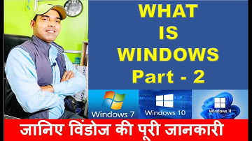 How do Windows work?| विंडोज की उपयोगिता क्या है? Part-2 | Amir Sir - 18