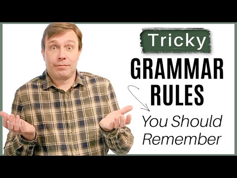 Video: Reguli de redactare: 15 Reguli de scriere necirculate Trebuie să vă amintiți