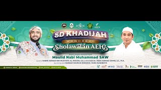 SD KHADIJAH WONOREJO SHOLAWATAN AEH BERSAMA HABIB AHMAD BIN MUSTOFA AL HADAR, S.E.I.