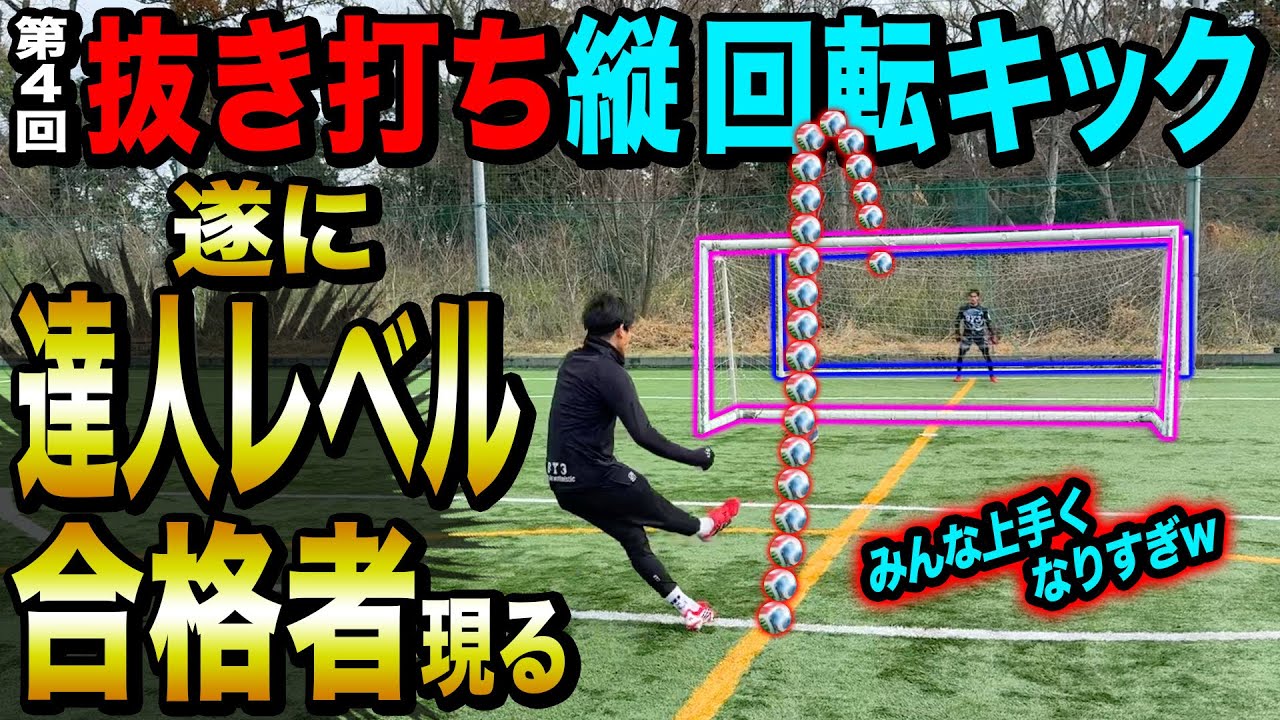 MAX Difficulty Kick] A man who mastered vertical spinning at an
