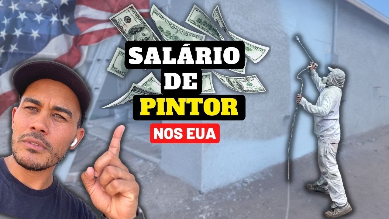 QUANTO GANHA UM PINTOR DE CASAS NOS EUA? (ATUALIZADO 2023) CONSTRUÇÃO l FLÓRIDA