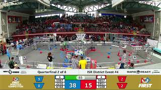 Quarterfinal 2 - 2022 ISR District Event #4