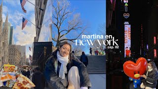 nyc cap. 2: visitando central park, times square y fifth avenue + grocery shopping 🛒🗽🌷 | Martina