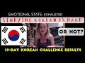 How much KOREAN did I learn in 10 days? STEP BY STEP + MY TIPS | 10-DAY LANGUAGE CHALLENGE