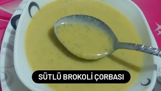 شوربه البروكلي بالحليب طريقه سهله وسريعة لشوربة لذيذه sütlü brokoli çorba tarifi