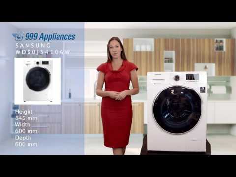 SAMSUNG WD80J5410AW Washing Machine Tumble Dryer Review
