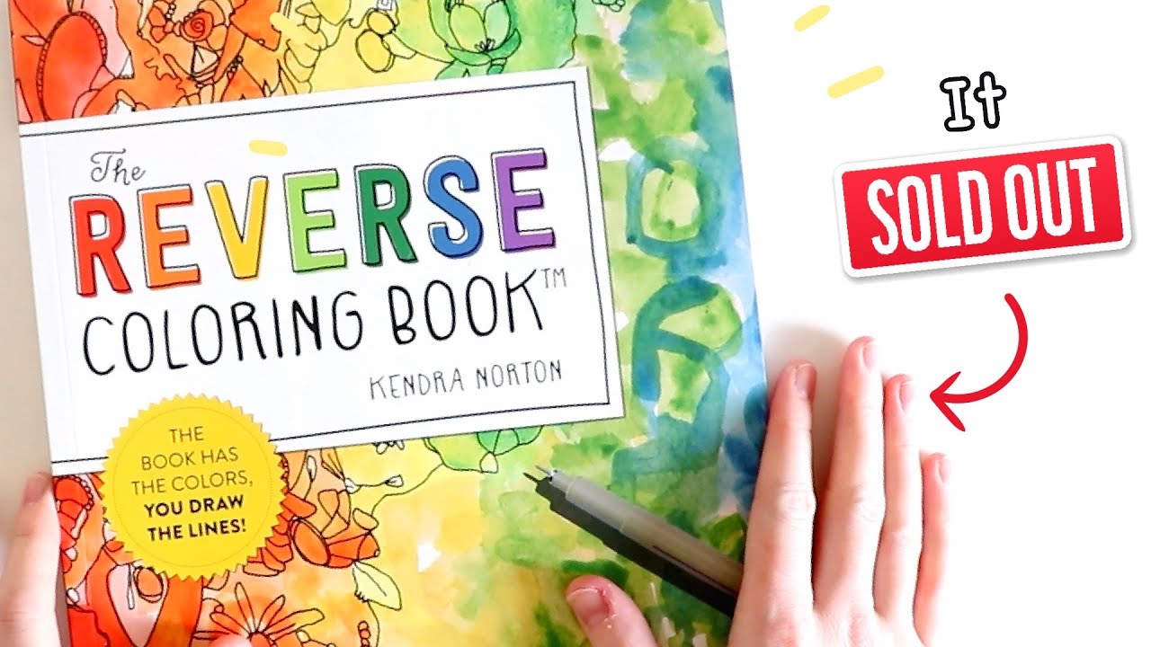 Reverse Coloring 2-book set by Kendra Norton