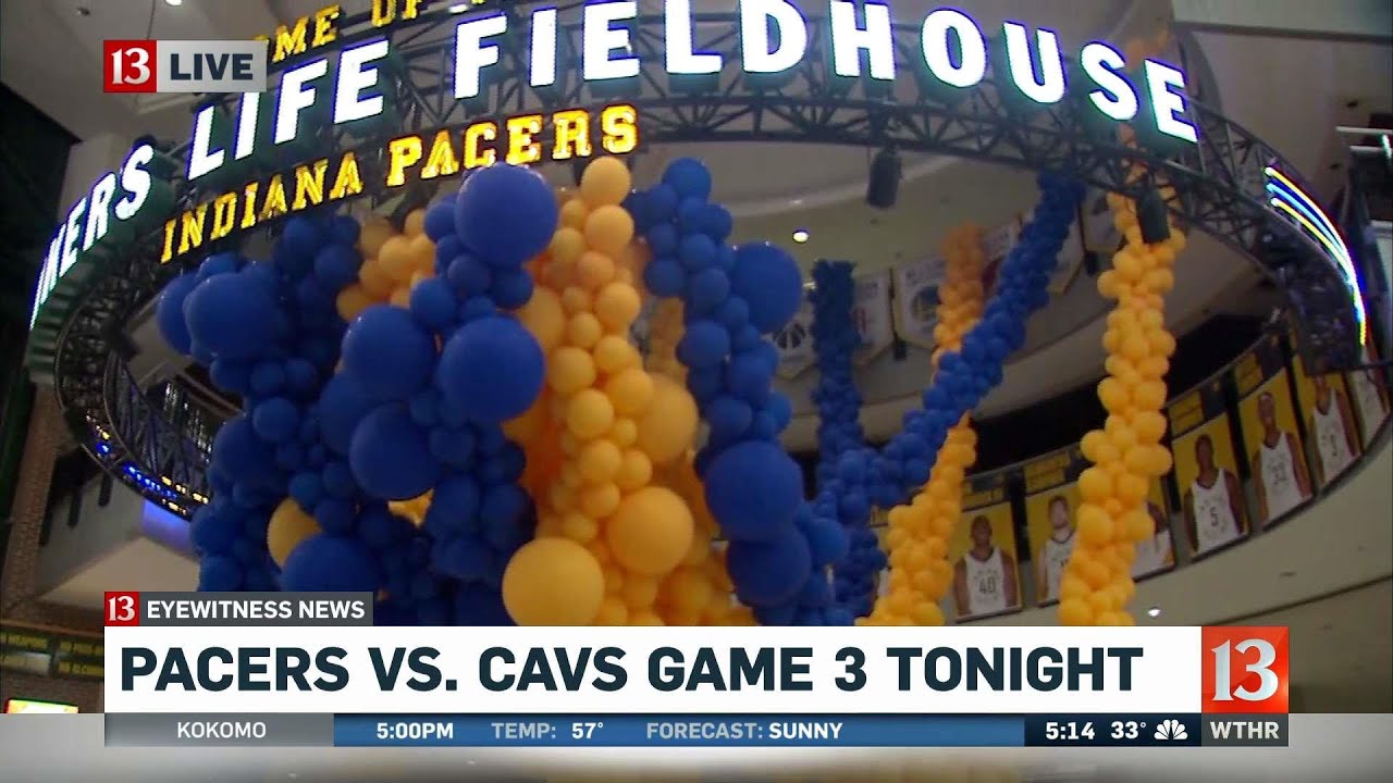 Pacers Cavs game 3 YouTube
