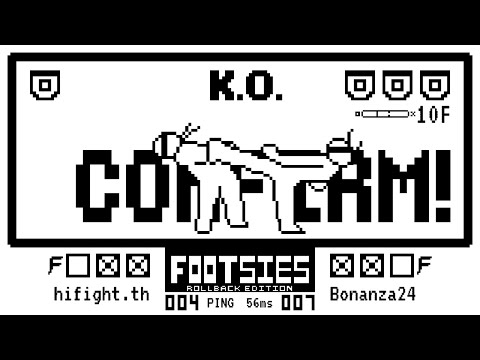 FOOTSIES Rollback Netcode Test