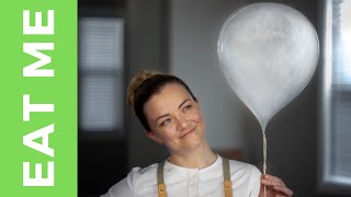 I made Americas Best Restaurants signature dish – EDIBLE HELIUM BALLOONS (recipe included)