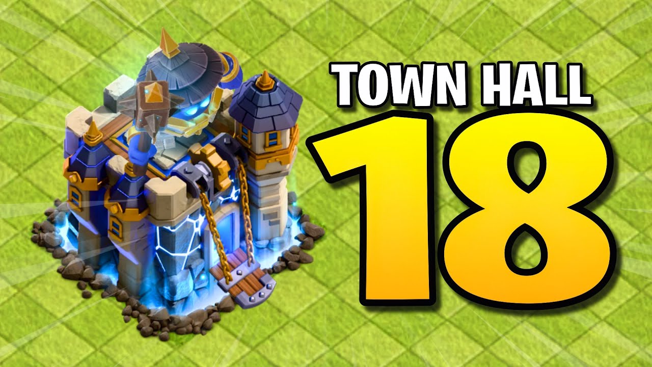 Новое обновление ратуши 18 в Clash of Clans!