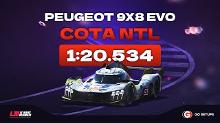 Le Mans Ultimate | Peugeot 9X8 EVO - COTA National | V1.1 Hotlap screenshot 4