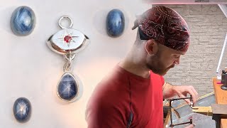 Making a Star Sapphire and Ruby Pendant Net Worth