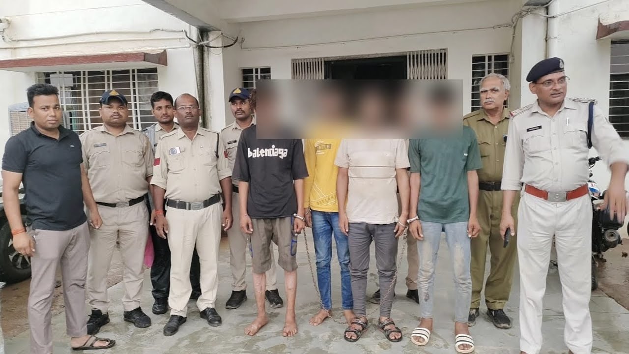 रीवा. हाइवे के लुटेरे बेनकाब, मनगवा से पीछा कर मऊगंज में लूट,सराफा व्यापारी व तीन बदमाश मिले #police