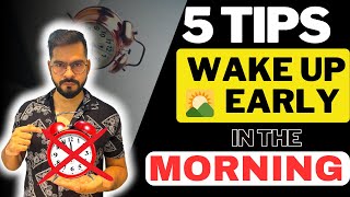 5 TIPS To Wake UP Early in the Morning | Sachin sir