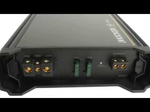 Kicker Dx500 1 500w Mono D Amplifier With Remote Youtube