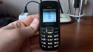 Samsung E1202 Voice Type Alarm Screen