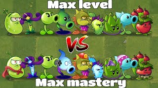 Plant Tier List] Performance of Max Lv/Max Mastery Plant Vs High-level  Zombies : r/PlantsVSZombies