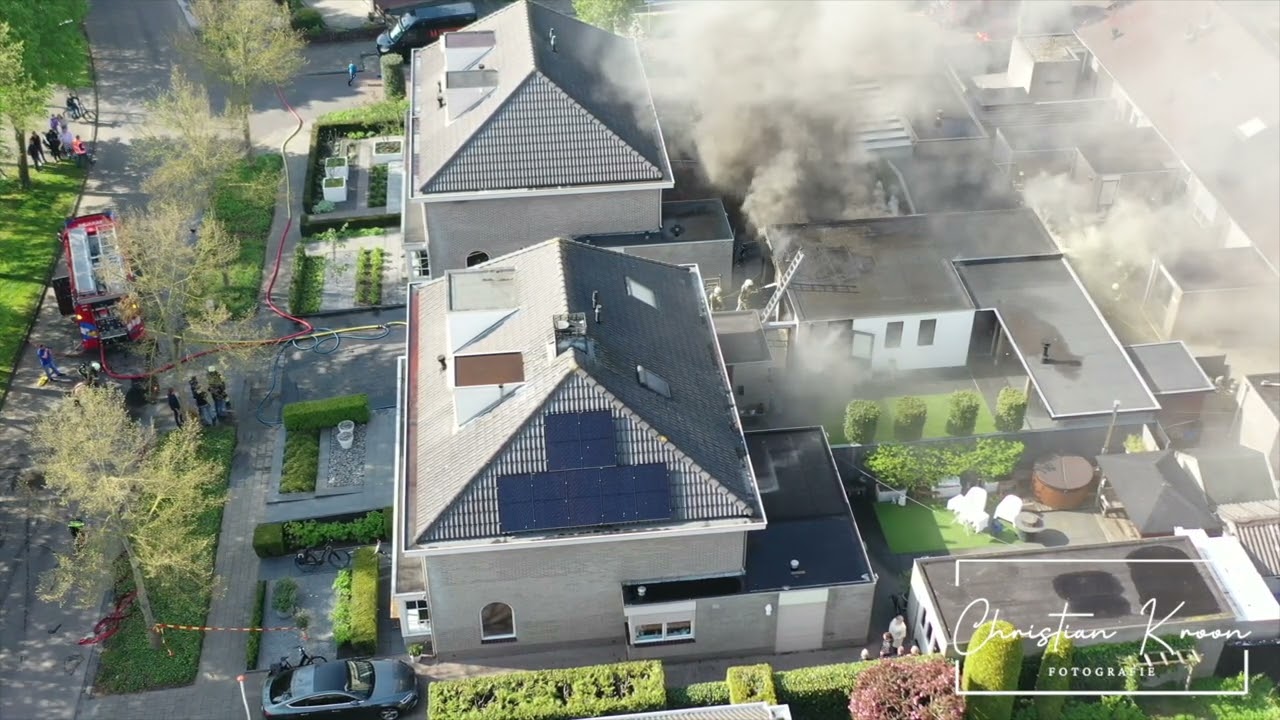 22-04-2025 Brandmelding : Prio 1 grote brand Greente Genemuiden