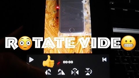 🎬Edit Video: Flip or Rotate a Video | Make Video Landscape or Portrait in Orientation Video Editing