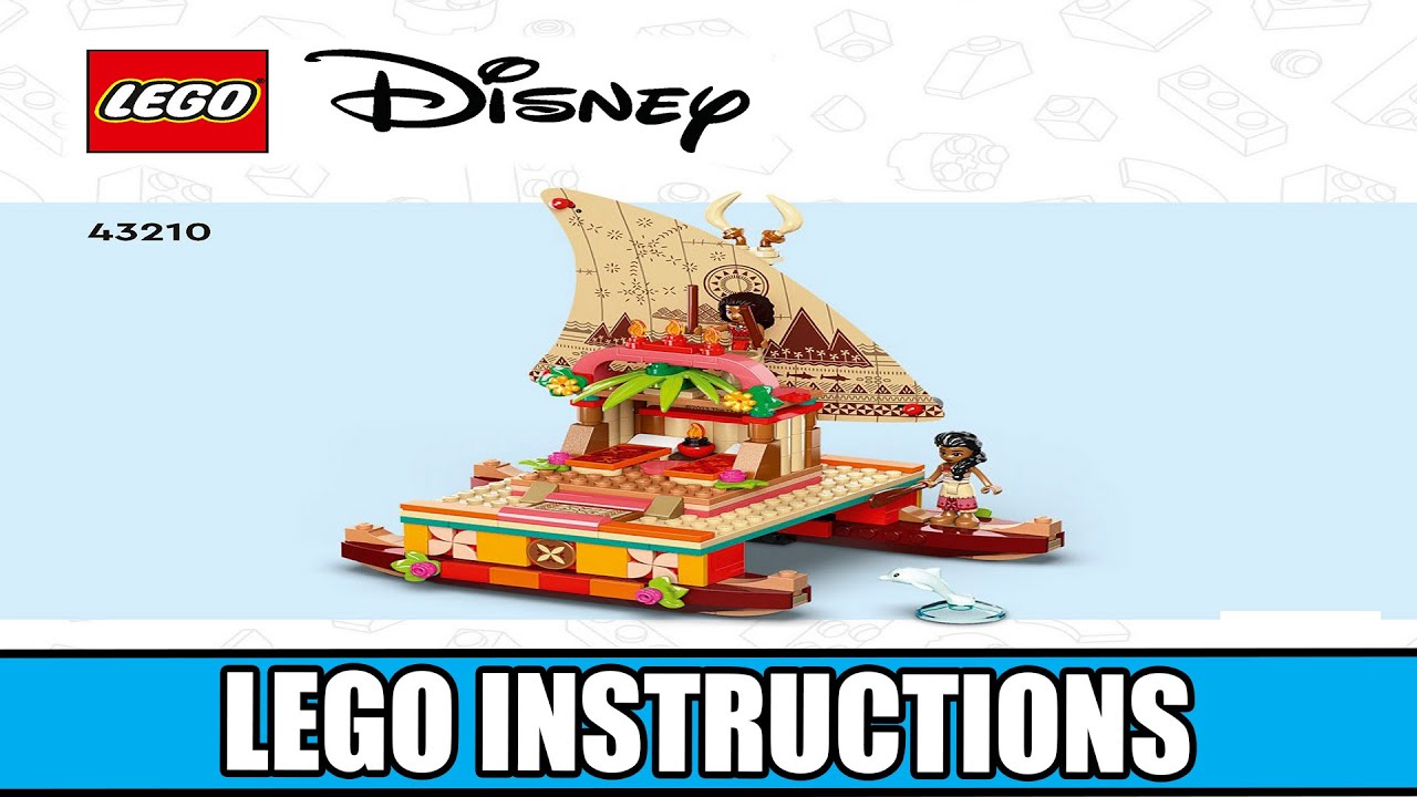 LEGO Instructions, Disney, 43210