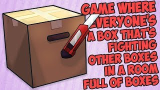 Game Where Everyone's a Box That's Fighting Other Boxes in a Room Full of Boxes screenshot 4