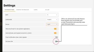 MERIDIQ Tutorial 2 - Settings menu screenshot 4