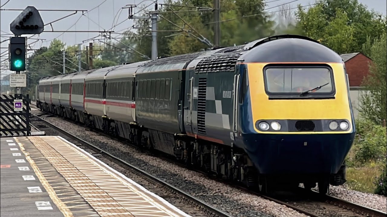 Trains at Northallerton, ECML, 18/08/2025