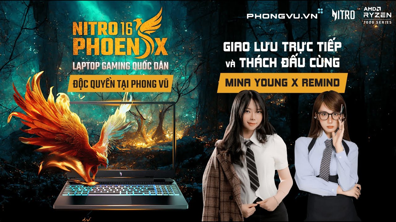 Remind nè - CHIẾN LOL CÙNG ACER NITRO 16 PHOENIX - YouTube