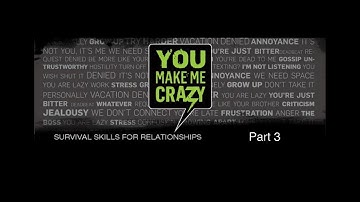 2014-10-05: You Make Me Crazy! Part Three: Resolving Conflict