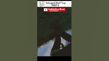 Salvaged Shelf Trap Base / PART 6 #cableguyrust #rust #rustgame #gaming #playrust #rustpcgame