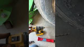 How to remove wheel stud part 1