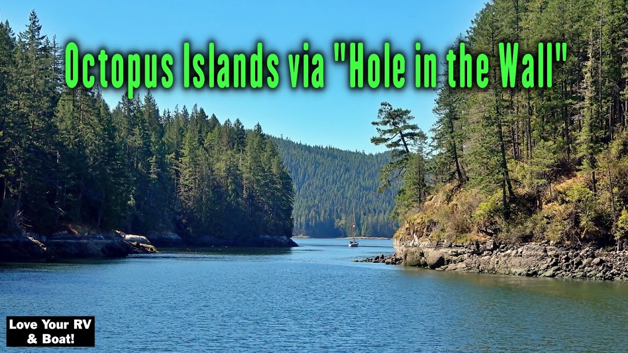 Cruising from Cortes Island to Octopus Islands via 