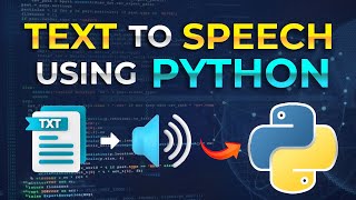 Python library to convert text to speech | python text to speech
