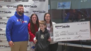 Josh Allen's truck winner: Buffalo man takes $100,000 over pickup