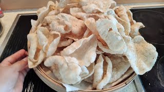 How To Make Homemade Fish Chips Or Fish Crackers Without A Grinder Or Blender
