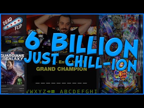 6 Billion on The Guardians Of The Galaxy Pinball