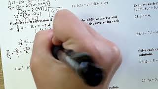 Algebra 2 Chapter 1 Practice Test