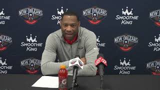 Willie Green on dinner with CJ McCollum and Brandon Ingram | Pelicans Postgame Interview 2-25-22