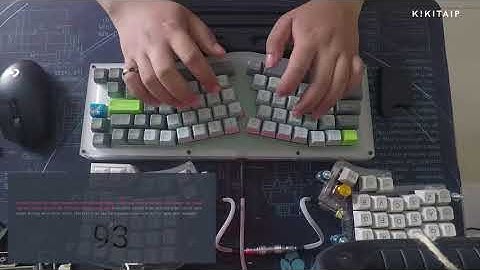 Arisu - Custom Acrylic Alice Clone Typing Test