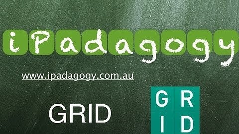 iPadagogy - App Review - Grid Video Tutorial