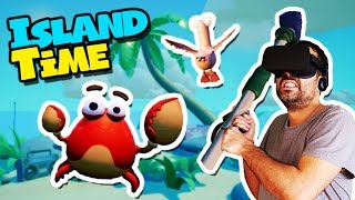 ¿SOBREVIVIRÉ EN UNA ISLA DESIERTA? SOY UN NÁUFRAGO EN REALIDAD VIRTUAL | Island Time VR screenshot 4