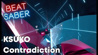 Beat Saber The God Of High School Ksuke - Contradiction Custom Song Expert