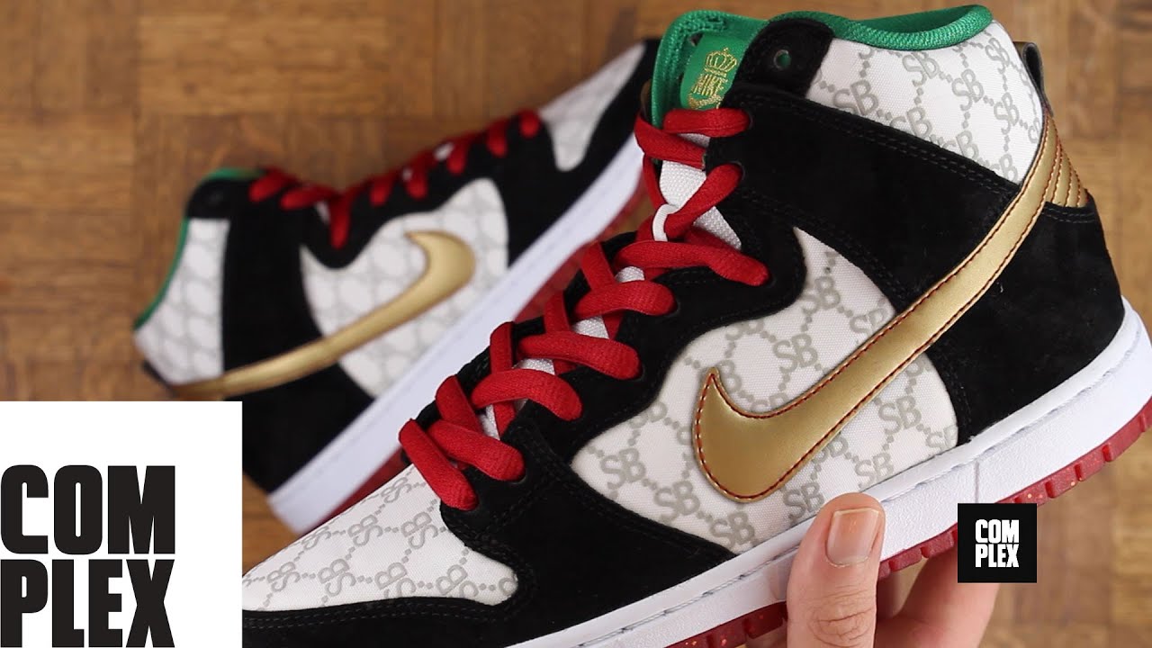 Black Sheep x Nike SB Dunk High | Fresh Out The Box On - YouTube